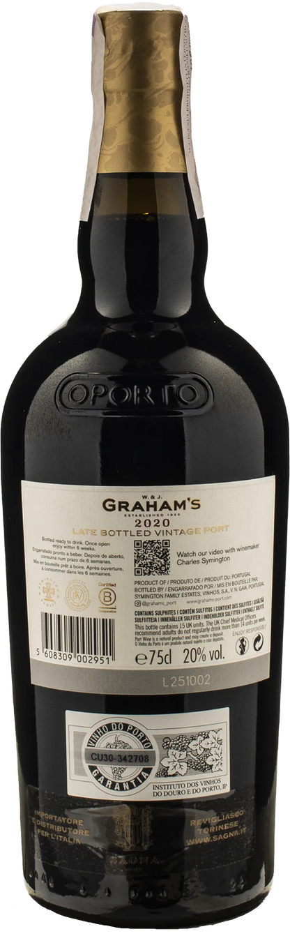 Graham's Porto Late Bottled Vintage Port 2020