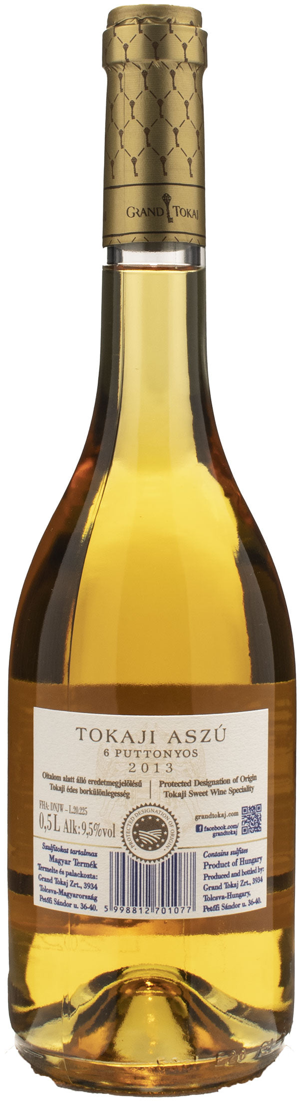 Grand Tokaj Aszu 6 Puttonyos 0,5L 2013