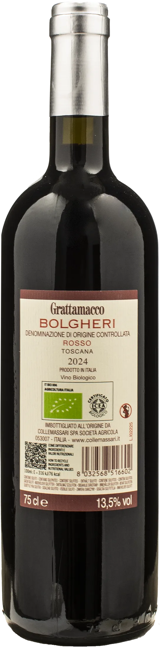 Grattamacco Bolgheri Rosso 2024