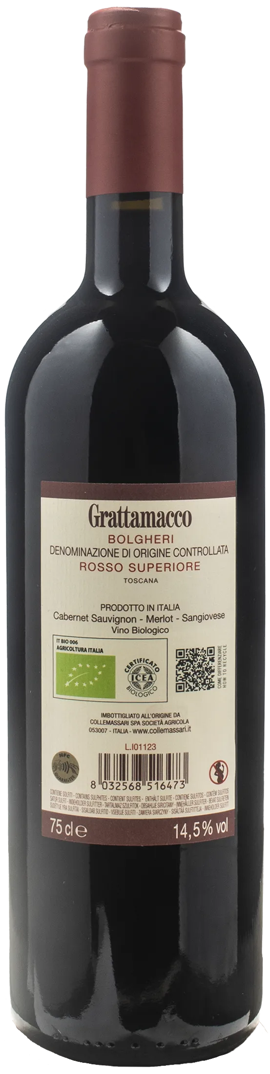Grattamacco Bolgheri Rosso Superiore 2021