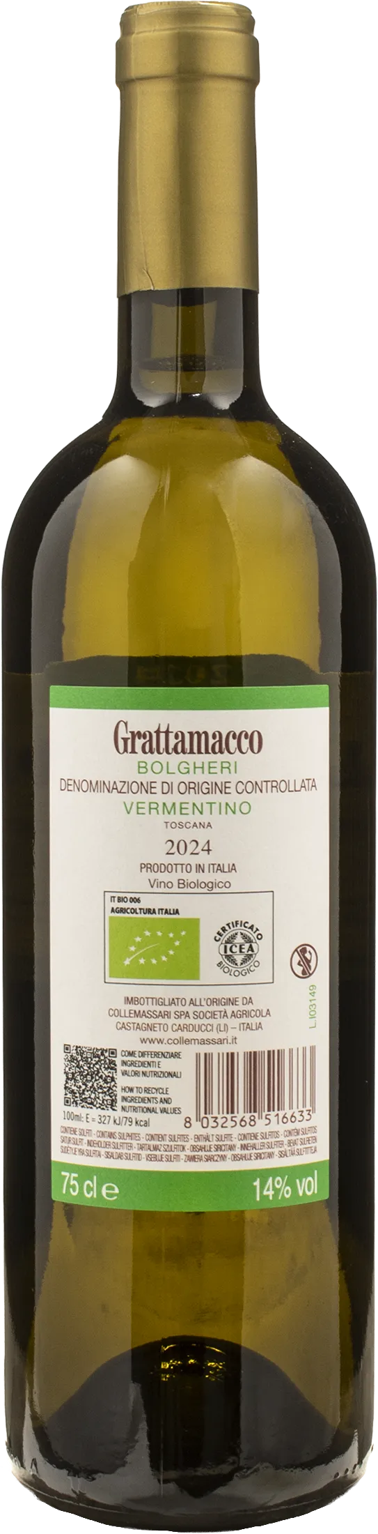 Grattamacco Bolgheri Vermentino 2024