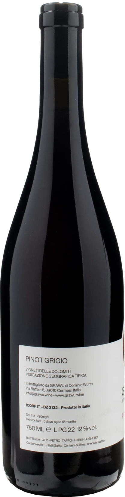 Grawu Vigneti delle Dolomiti Pinot Grigio 2022