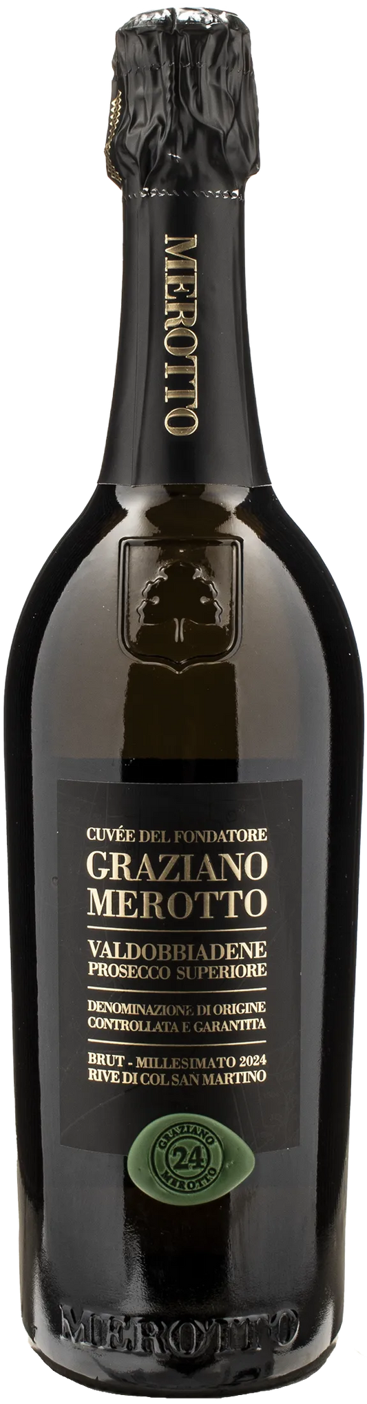 Graziano Merotto Valdobbiadene Prosecco Rive Col San Martino Cuvee del Fondatore Brut 2024