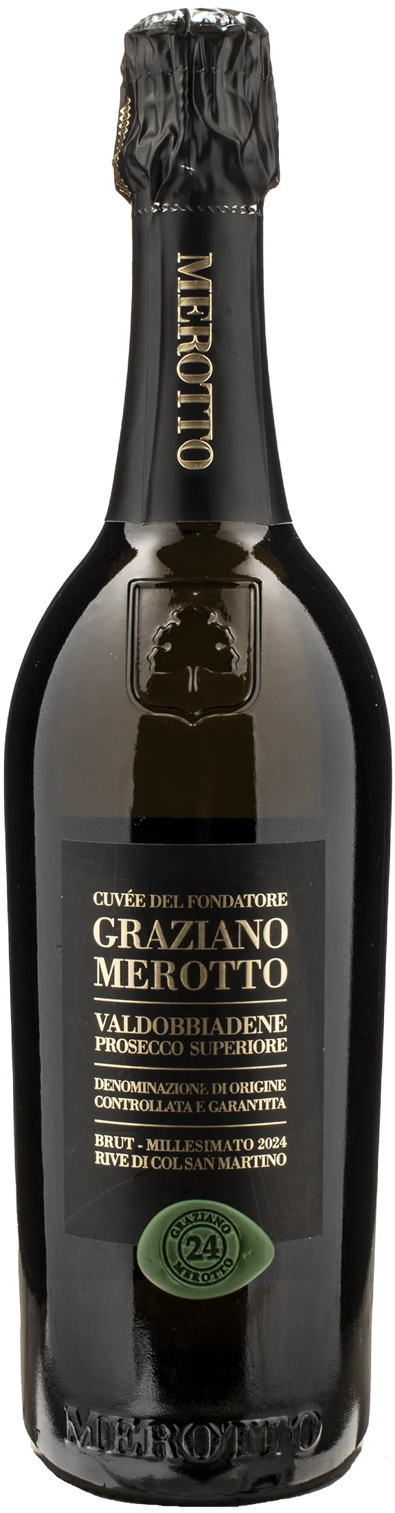 Graziano Merotto Valdobbiadene Prosecco Rive Col San Martino Cuvee del Fondatore Brut 2024