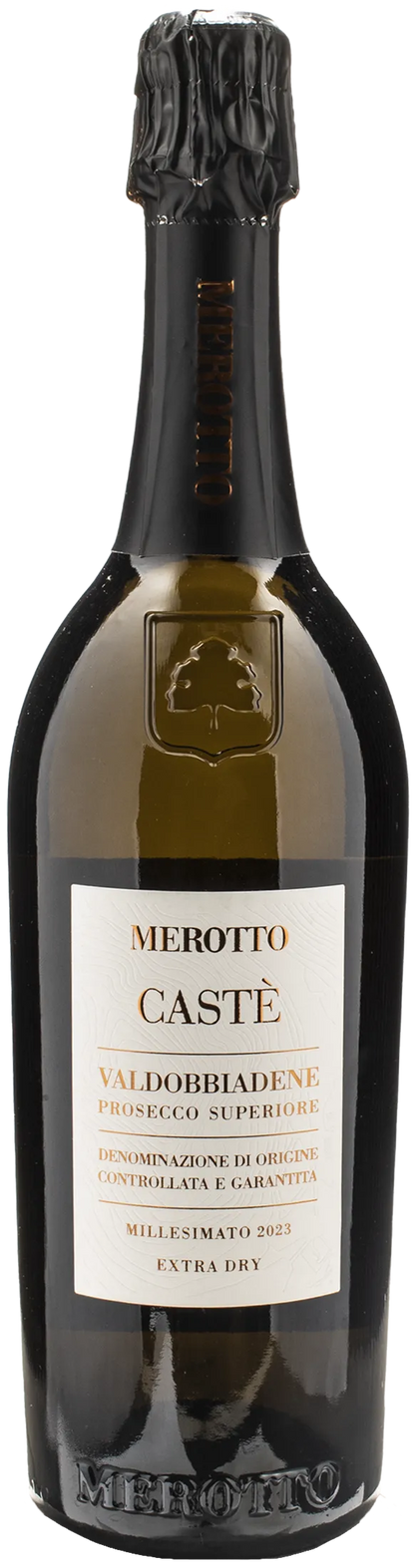 Graziano Merotto Valdobbiadene Prosecco Superiore Castè Extra Dry Millesimato 2023