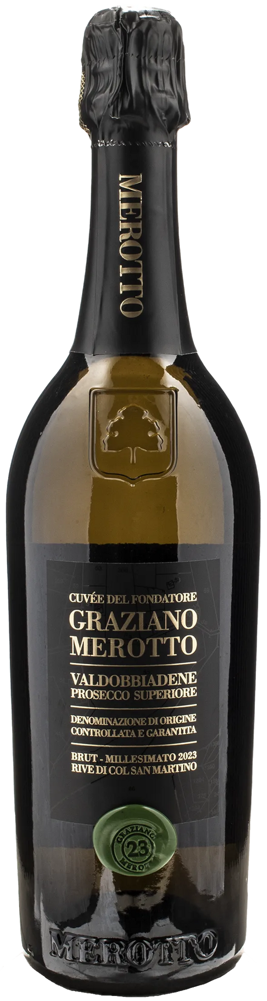 Graziano Merotto Valdobbiadene Prosecco Rive Col San Martino Cuvee del Fondatore Brut 2023