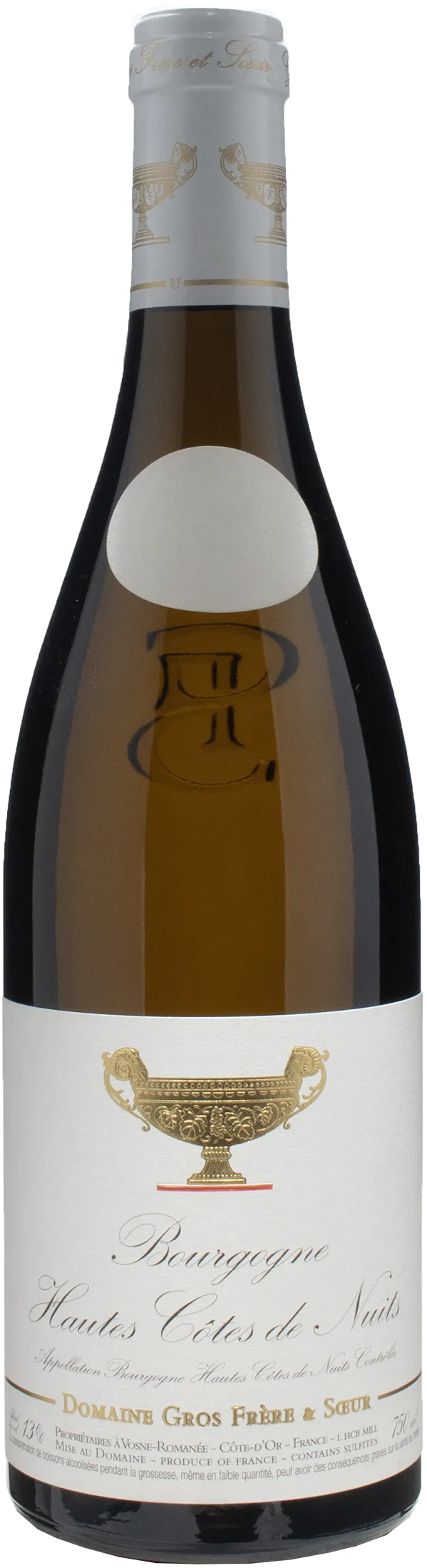Gros Frère et Soeur Hautes Cotes de Nuits Blanc 2022