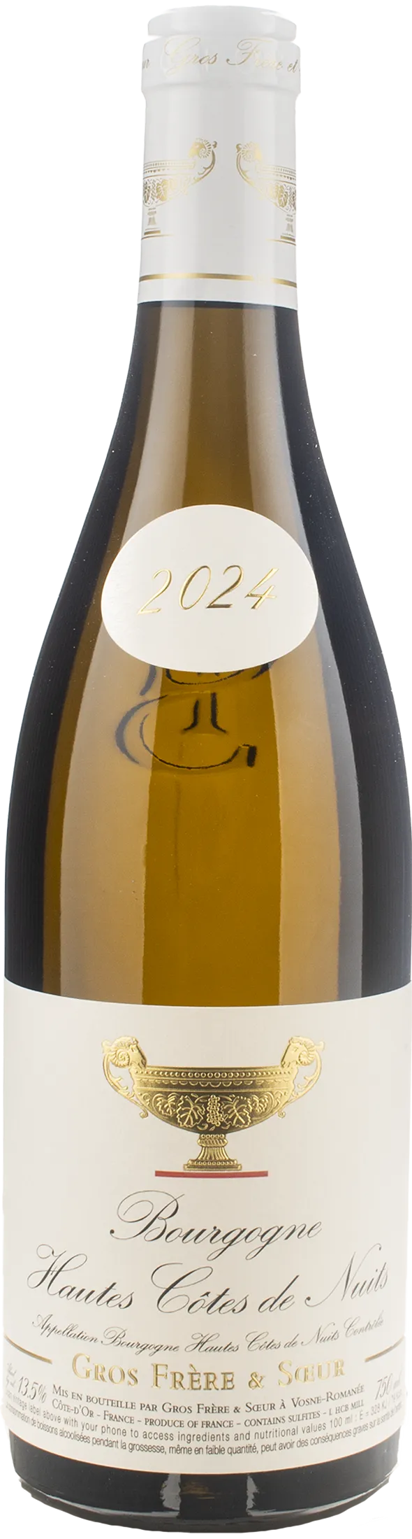 Gros Frere et Soeur Hautes Cotes de Nuits Blanc 2024