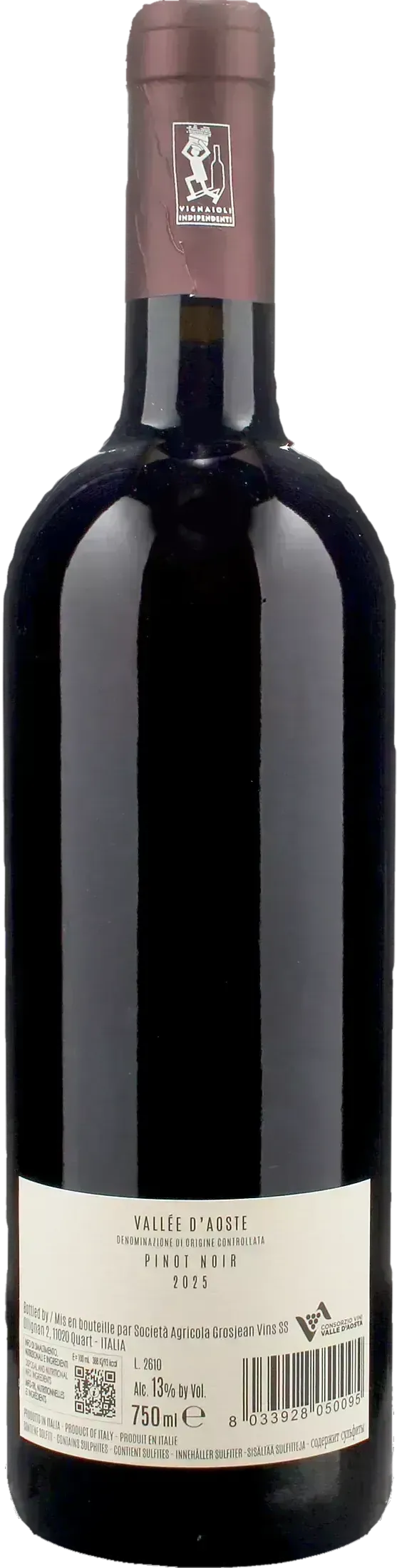 Grosjean Pinot Noir 2025