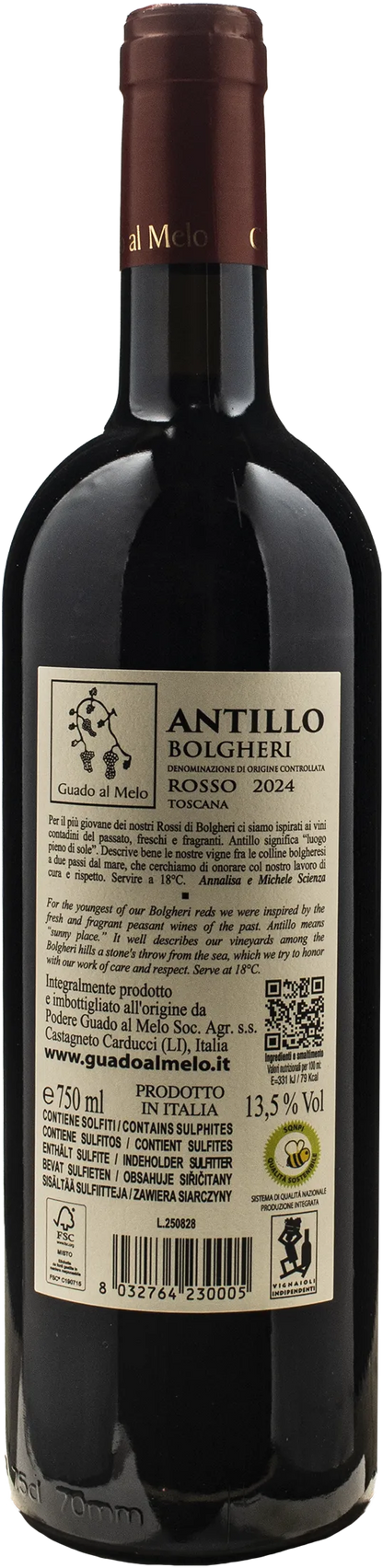 Guado al Melo Bolgheri Antillo 2024