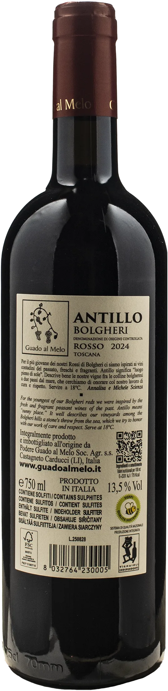 Guado al Melo Bolgheri Antillo 2024