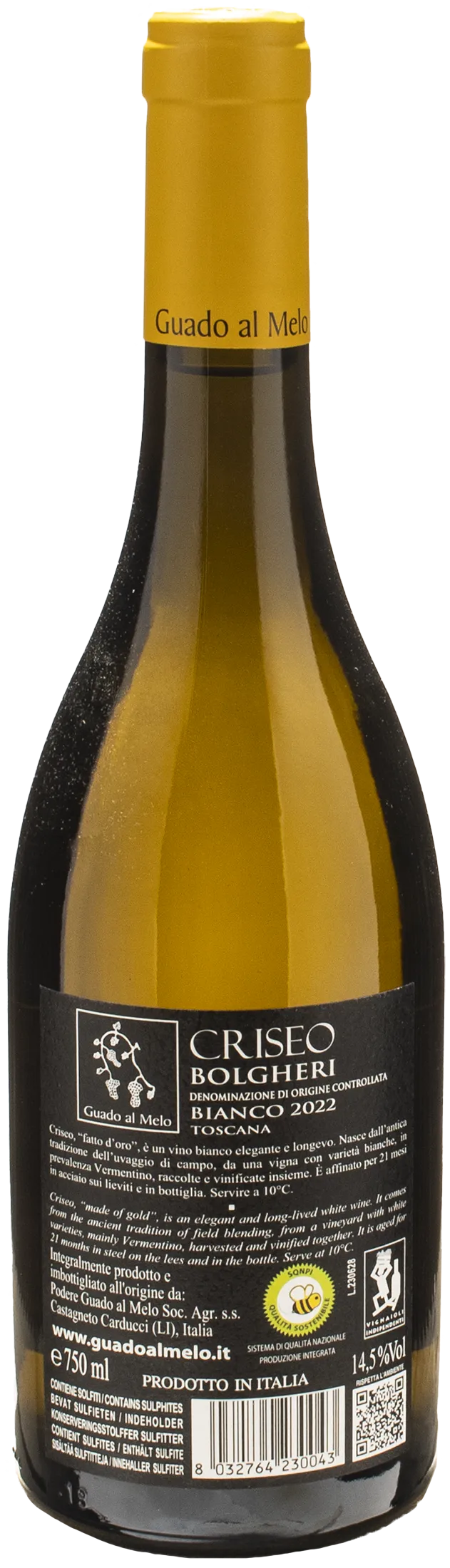 Guado al Melo Bolgheri Criseo Bianco 2022