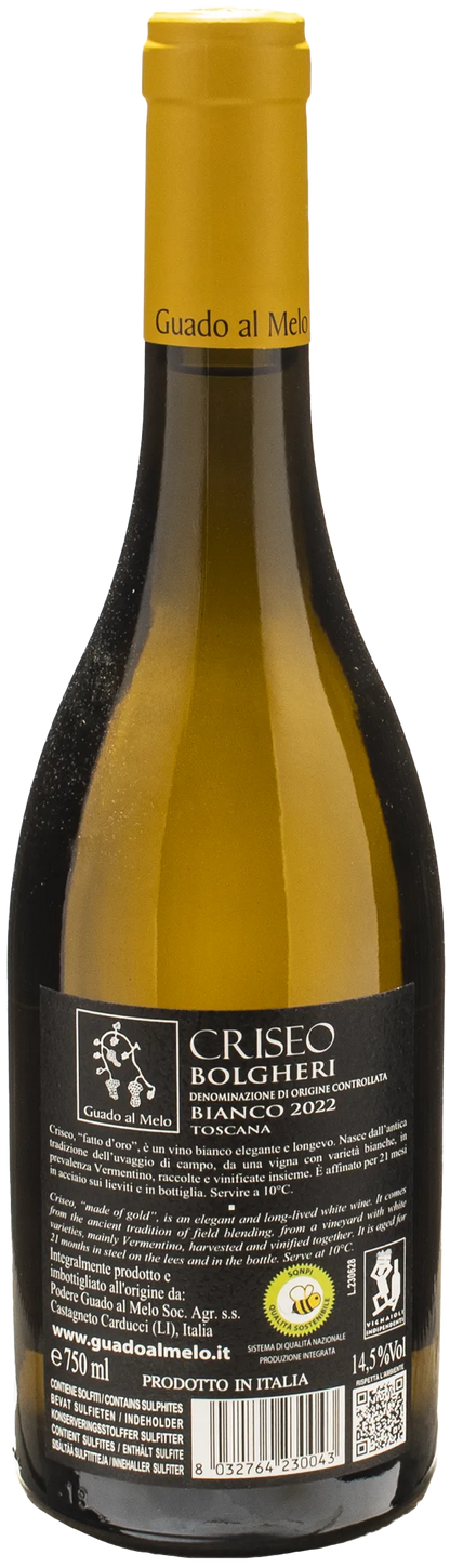 Guado al Melo Bolgheri Criseo Bianco 2022