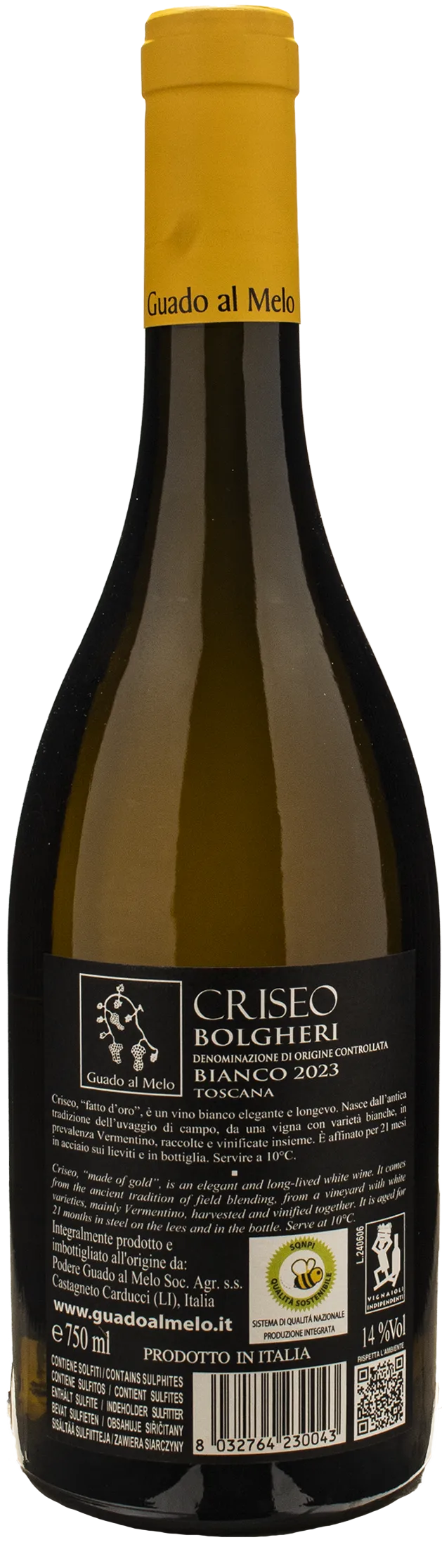Guado al Melo Bolgheri Criseo Bianco 2023