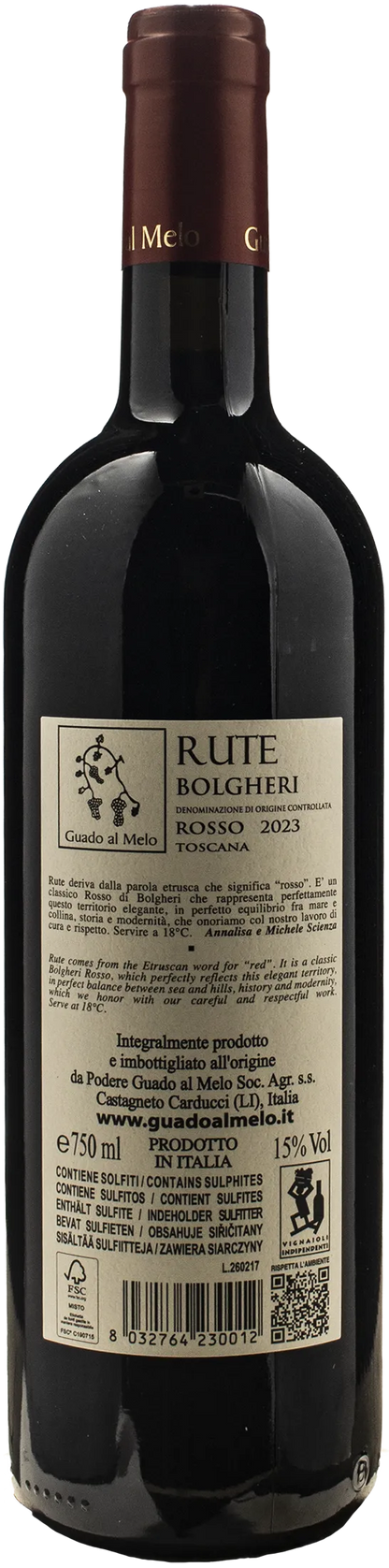 Guado al Melo Bolgheri Rute 2023