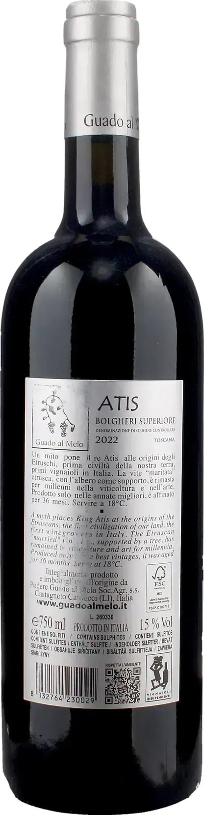 Guado al Melo Bolgheri Superiore Atis 2022
