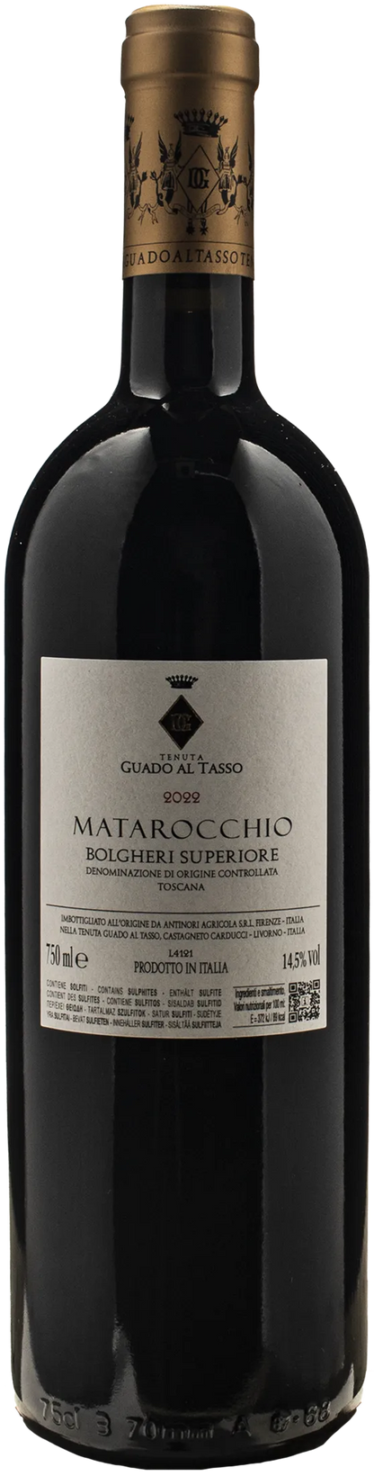 Guado al Tasso Bolgheri Superiore Matarocchio 2022