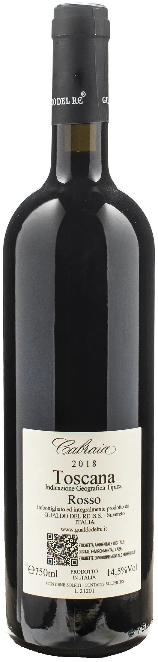 Gualdo del Re Toscana Cabraia 2018