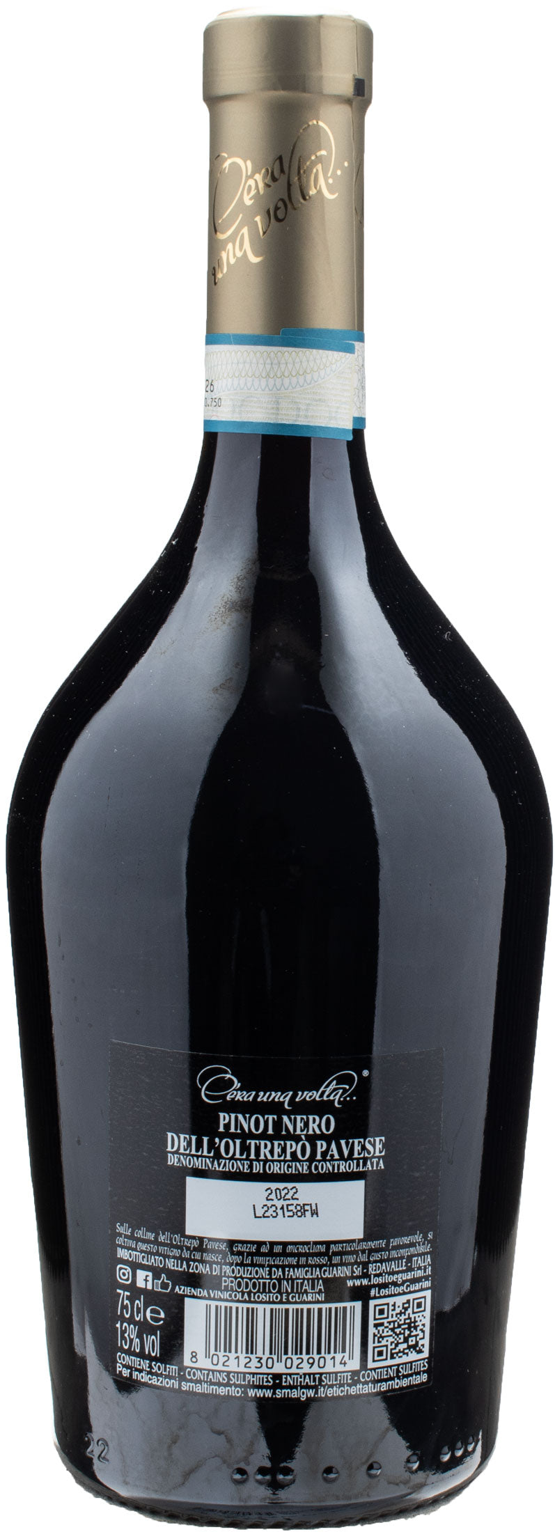 Guarini Oltrepò Pavese C’era Una Volta Pinot Noir 2022