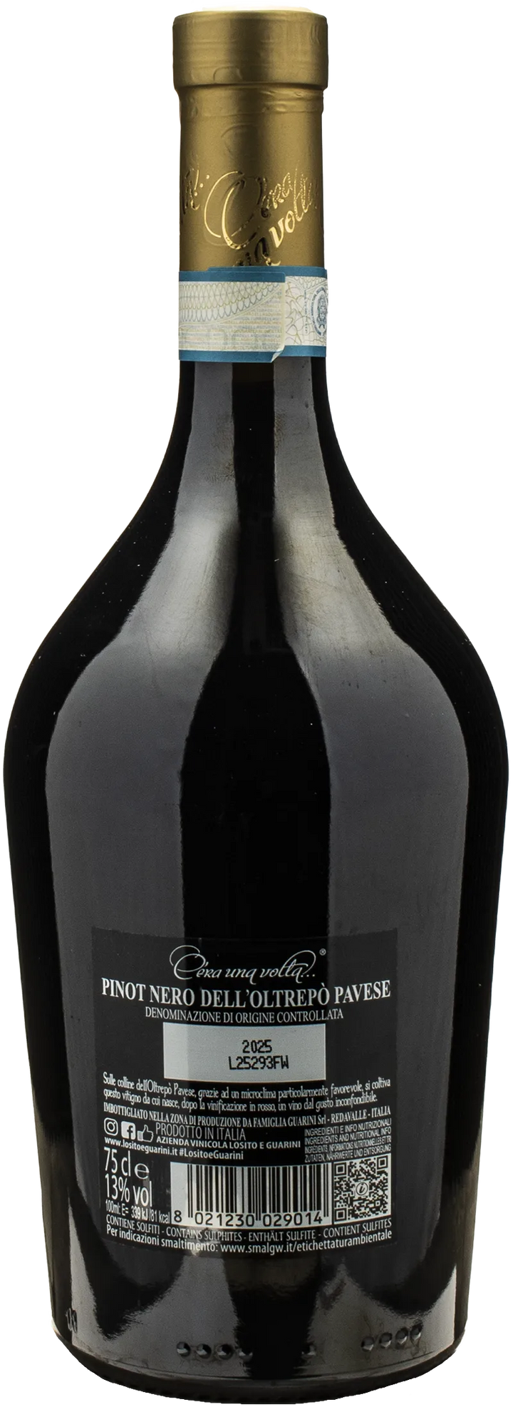 Guarini Oltrepo Pavese C’era Una Volta Pinot Noir 2025