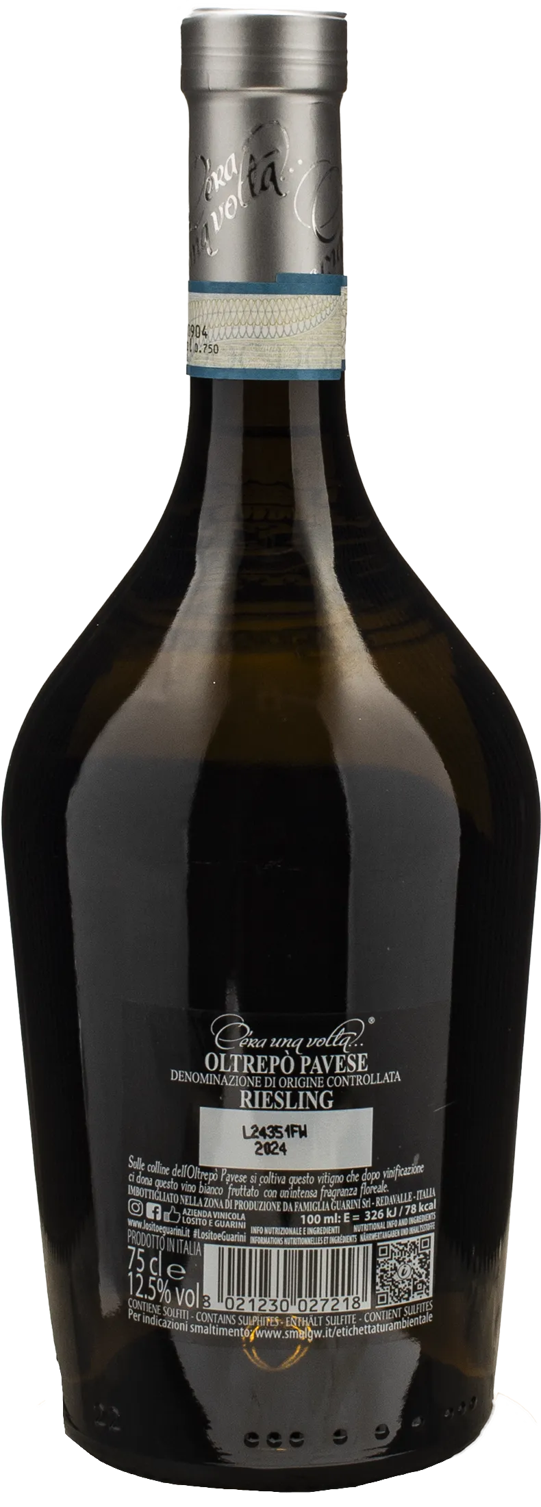 Guarini Oltrepò Pavese C’era Una Volta Riesling 2024