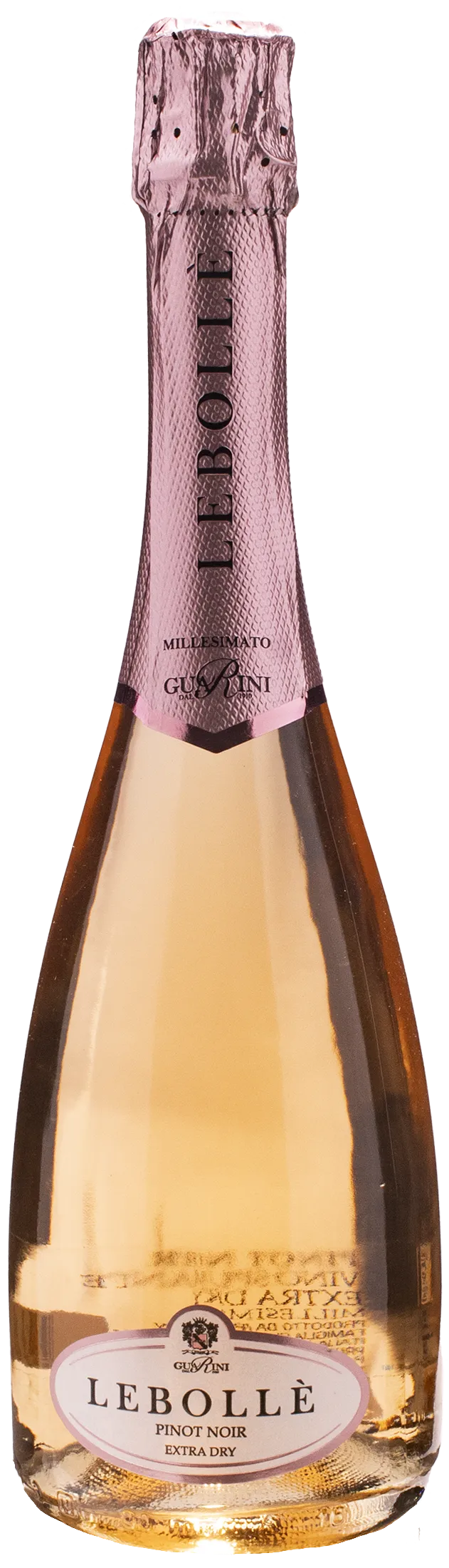 Guarini Spumante Lebolle Pinot Noir Rosè Millesimato Extra Dry 2023