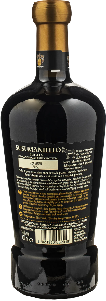 Guarini Susumaniello Puglia Selezione Luigi Guarini 2022