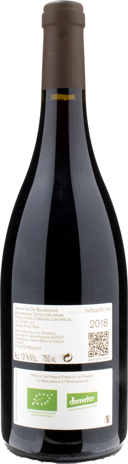 Guhilem Goisot Auxerre Rouge Le Court Vit 2018