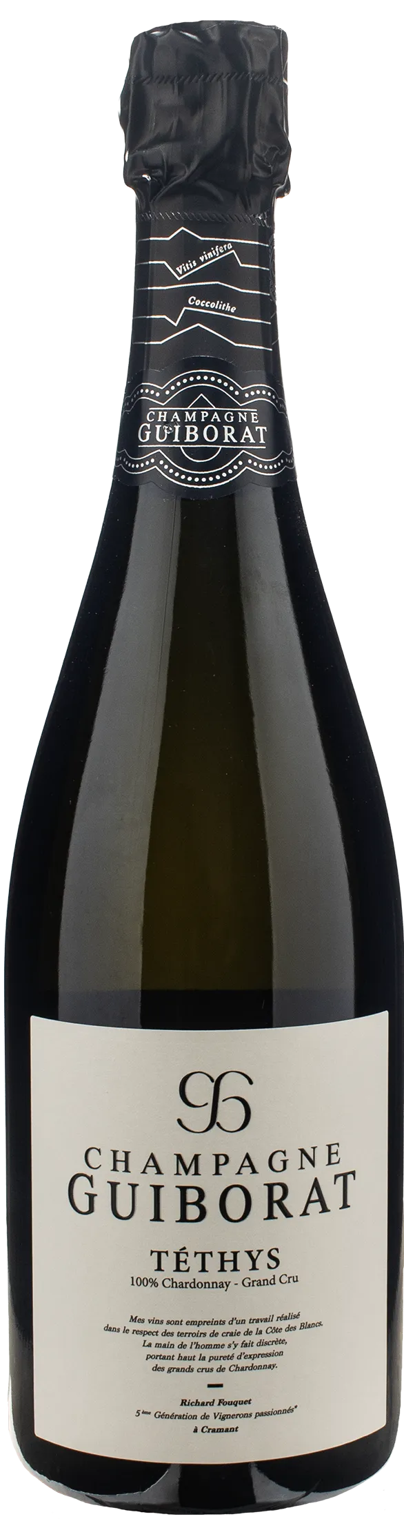Guiborat Champagne Blanc de Blancs Grand Cru Tethys Extra Brut 2022