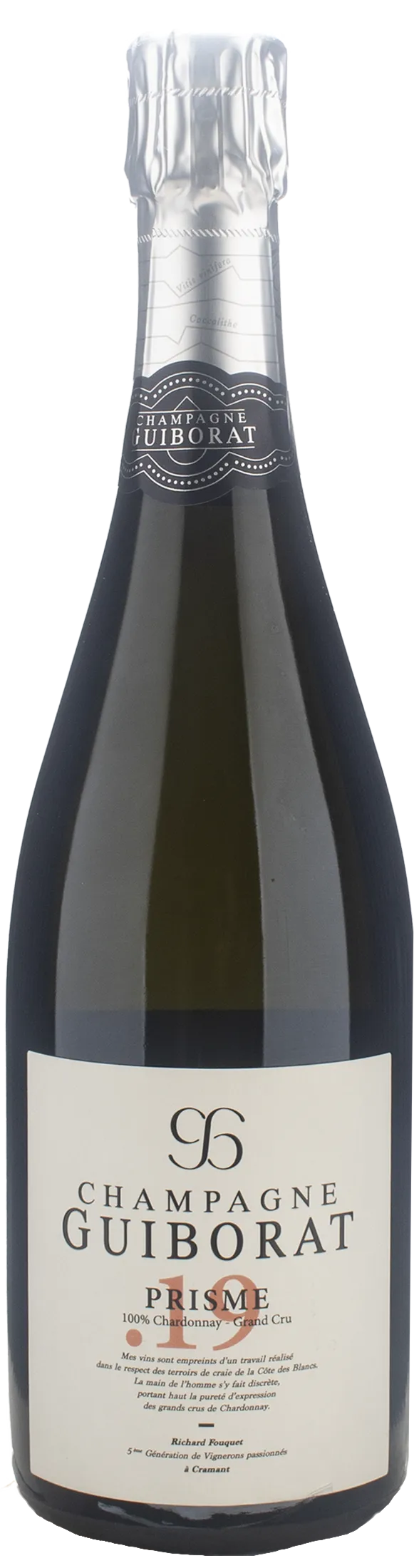 Guiborat Champagne Grand Cru Blanc de Blancs Prisme.19 Extra Brut