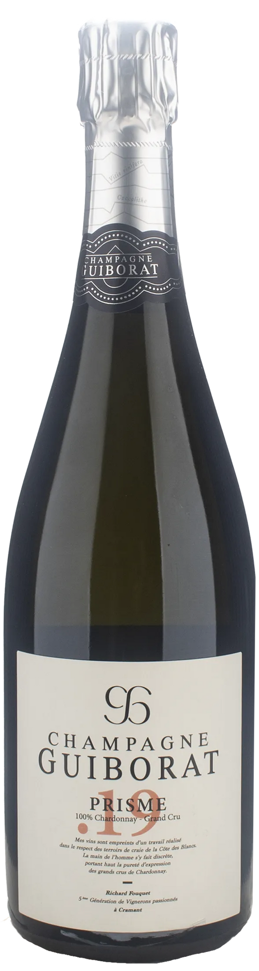 Guiborat Champagne Grand Cru Blanc de Blancs Prisme.19 Extra Brut