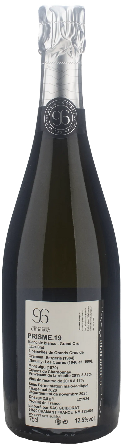 Guiborat Champagne Grand Cru Blanc de Blancs Prisme.19 Extra Brut