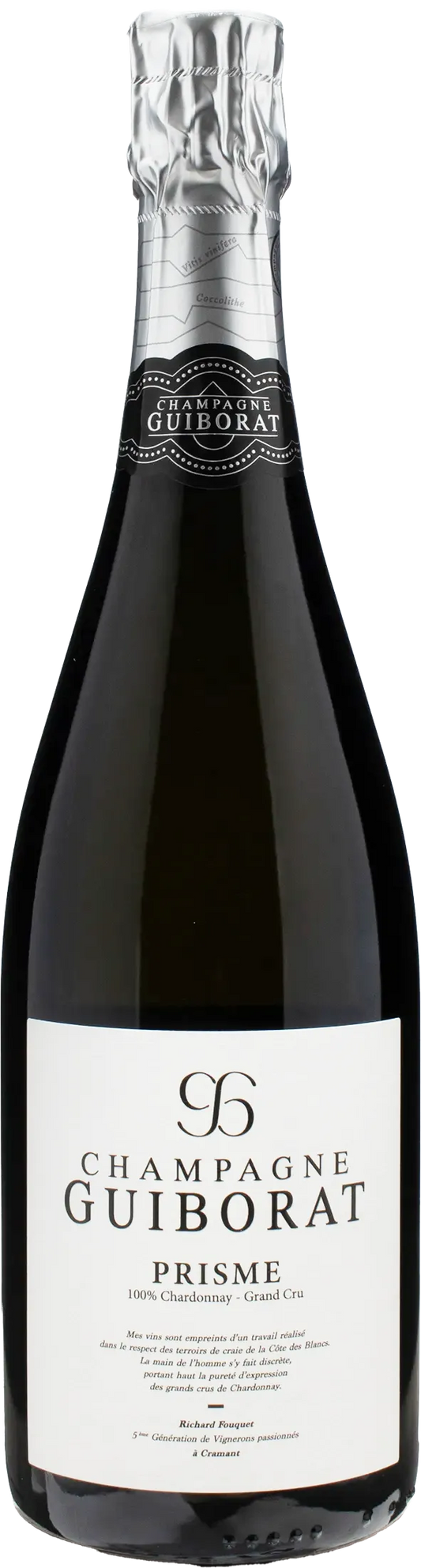Guiborat Champagne Grand Cru Blanc de Blancs Prisme Extra Brut