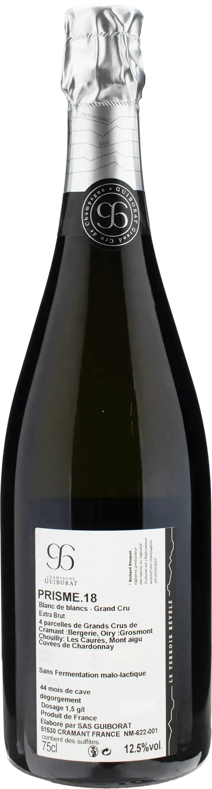 Guiborat Champagne Grand Cru Blanc de Blancs Prisme Extra Brut