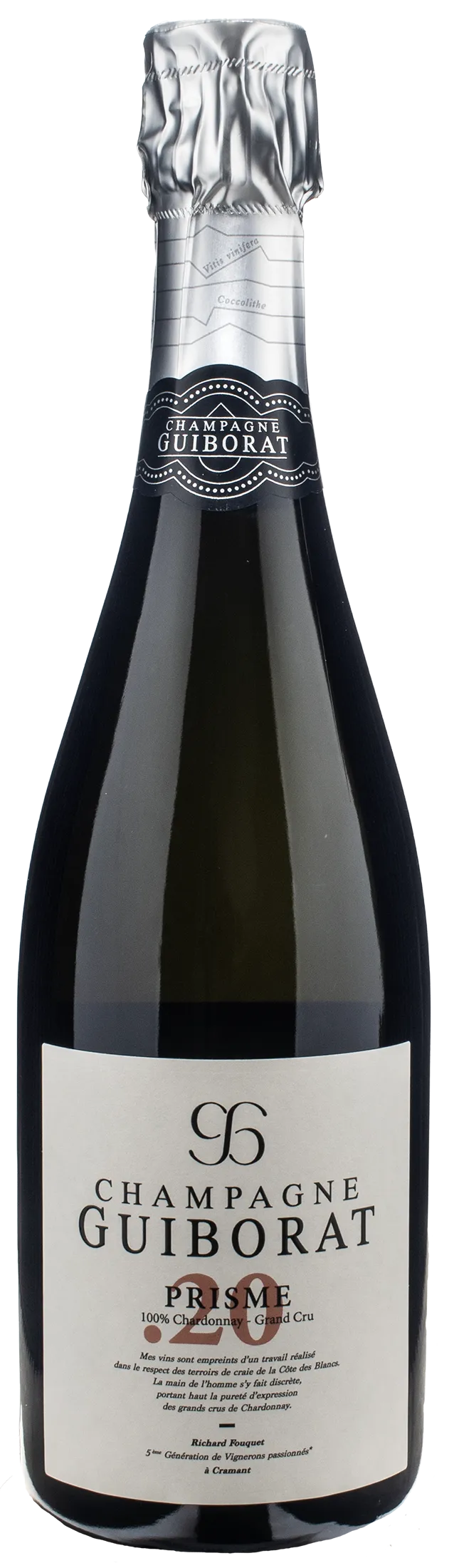 Guiborat Champagne Grand Cru Blanc de Blancs Prisme Extra Brut 2020