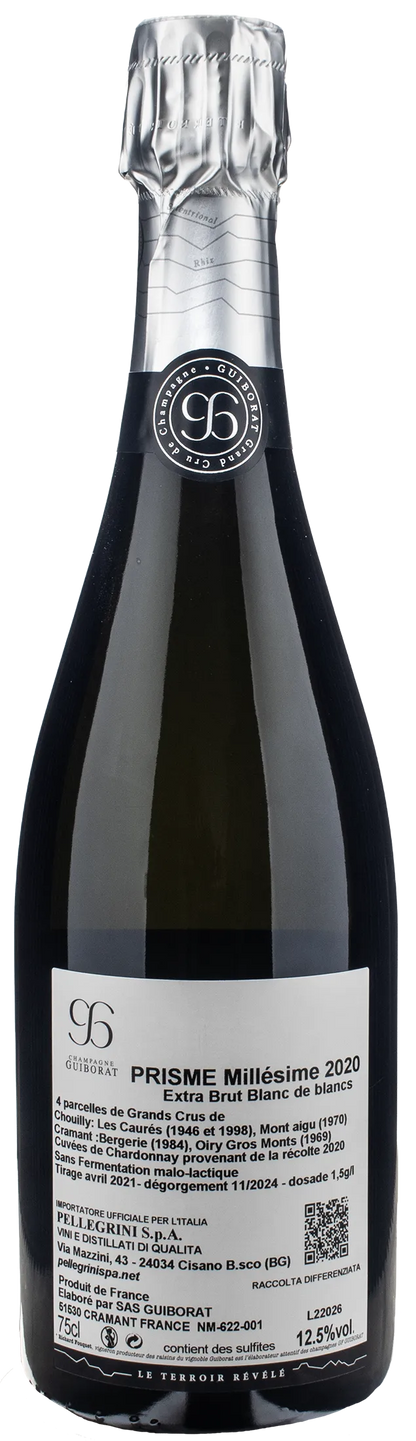 Guiborat Champagne Grand Cru Blanc de Blancs Prisme Extra Brut 2020