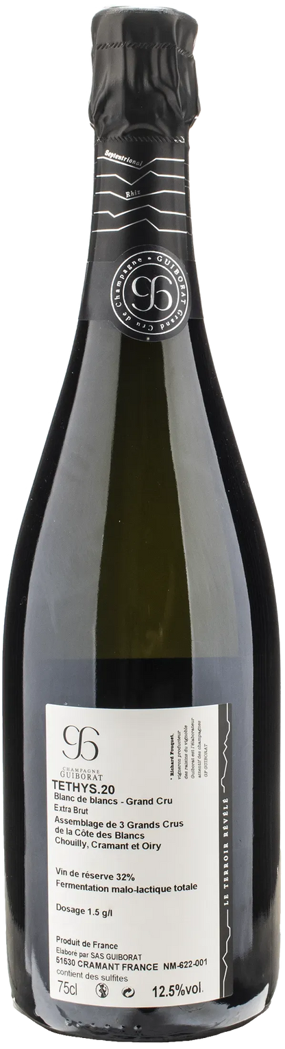 Guiborat Champagne Grand Cru Blanc de Blancs Tethys Extra Brut
