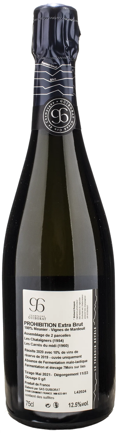 Guiborat Champagne Prohibition Extra Brut 2020
