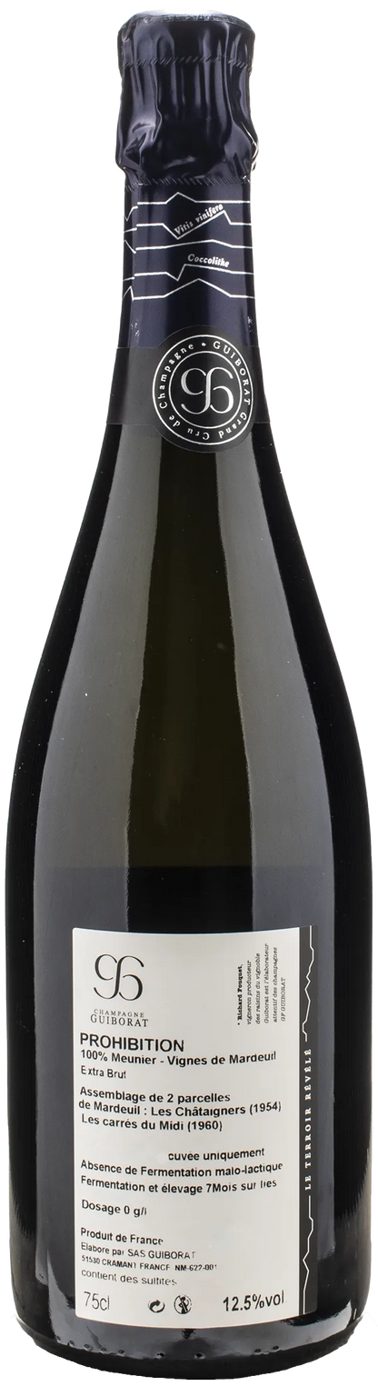 Guiborat Champagne Prohibition Extra Brut