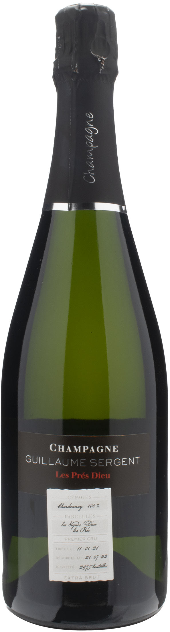 Guillaume Sergent Champagne 1er Cru Blanc de Blancs Les Pres Dieu Extra Brut