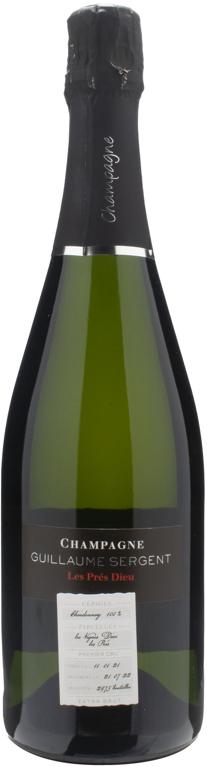 Guillaume Sergent Champagne 1er Cru Blanc de Blancs Les Pres Dieu Extra Brut