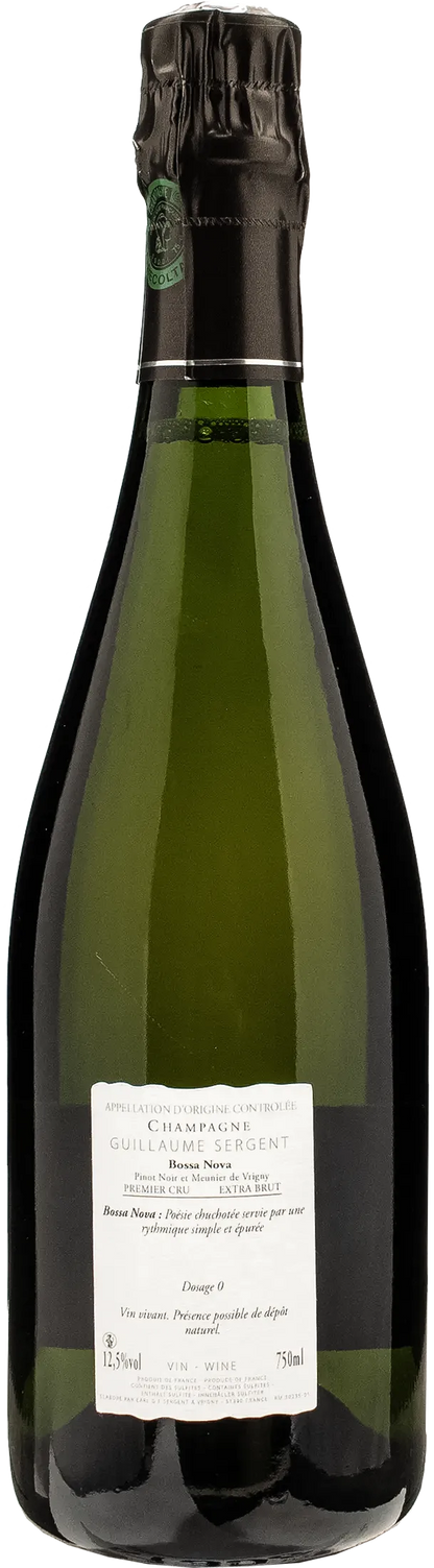 Guillaume Sergent Champagne 1er Cru Blanc de Noirs Bossa Nova Extra Brut