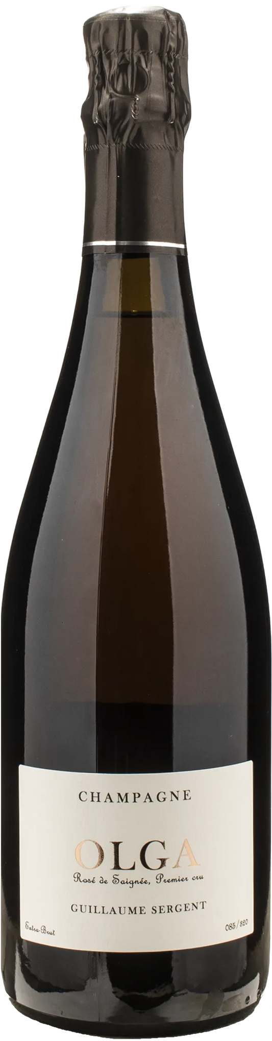 Guillaume Sergent Champagne 1er Cru Rosè De Saignèe Extra Brut Olga