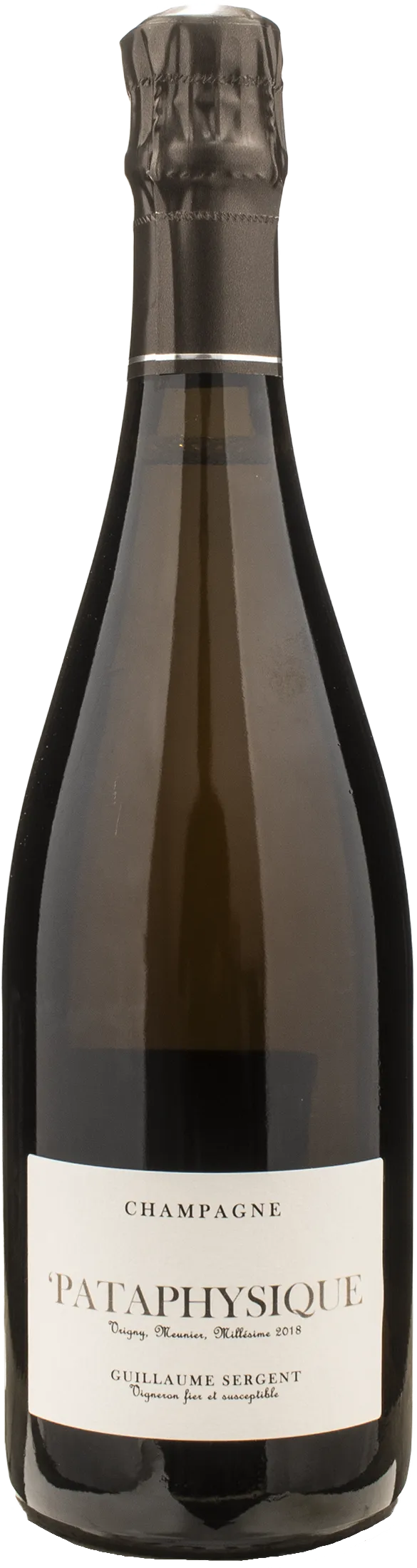 Guillaume Sergent Champagne Pataphysique Extra Brut 2018