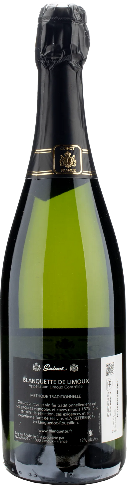 Guinot Blanquette de Limoux Methode Traditionnelle Brut Cuvée Reservée