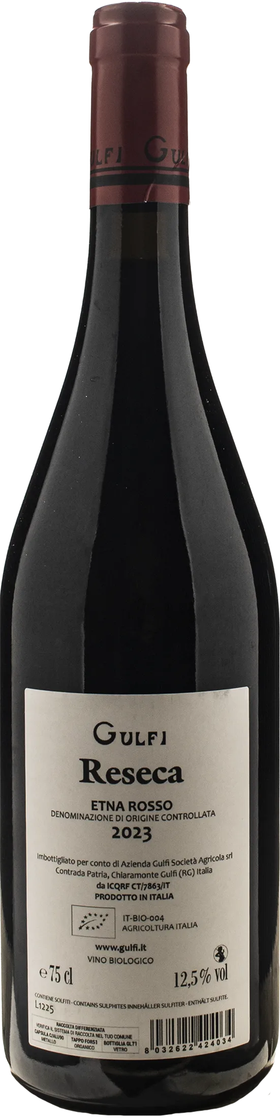 Gulfi Etna Rosso Reseca 2023