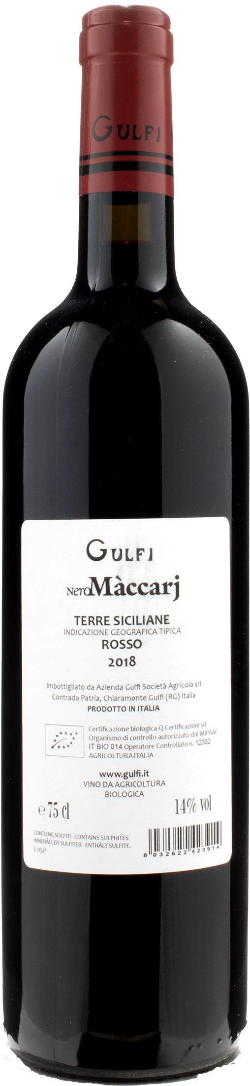 Gulfi Neromaccarj Nero d'Avola 2018