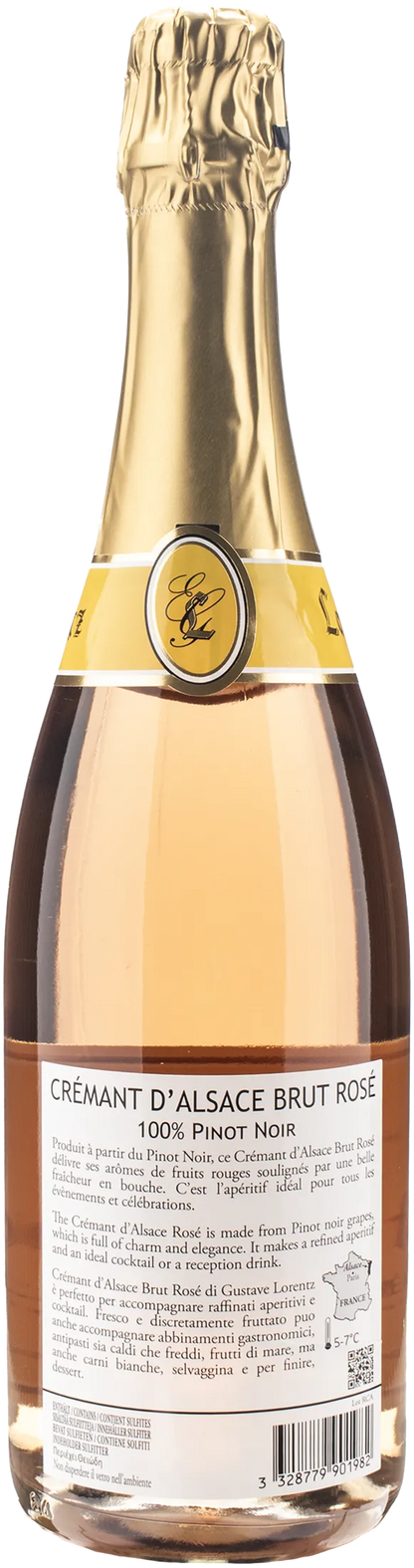 Gustave Lorentz Cremant d'Alsace Brut Rosé