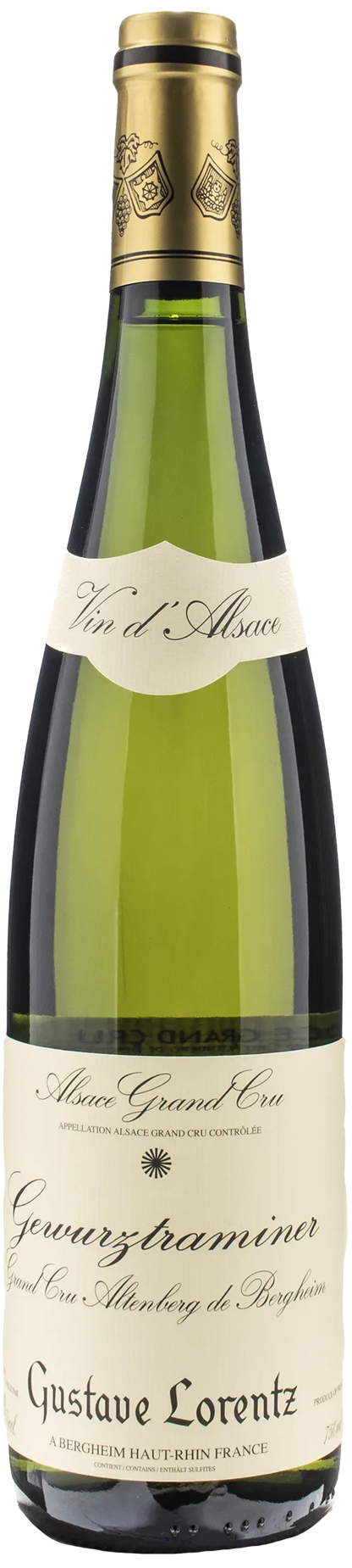 Gustave Lorentz Gewurztraminer Alsace Grand Cru Altenberg de Bergheim 2016