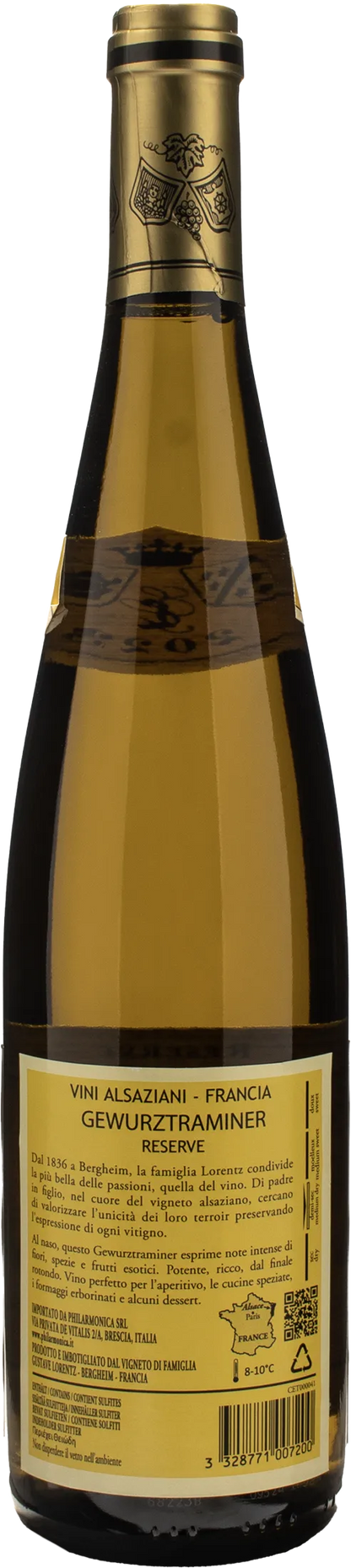Gustave Lorentz Gewurztraminer Reserve 2023